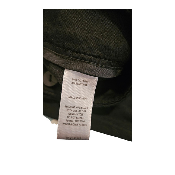 Larry Levine Size 12 Black Pants - Picture 3 of 8